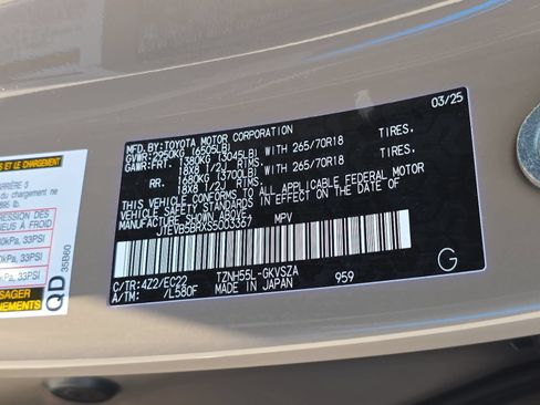 Used 2025 Toyota 4Runner TRD Pro AWD/4WD image 32