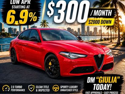 Used 2019 Alfa Romeo Giulia w/ Nero Edizione