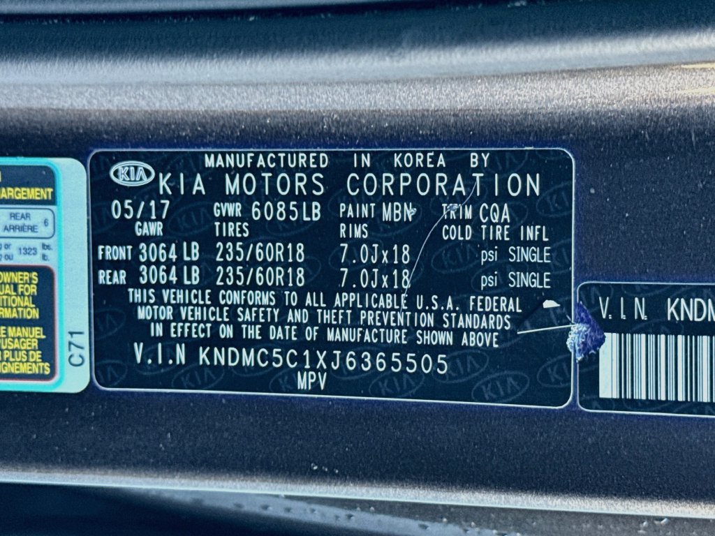 Used 2018 Kia Sedona SX FWD image 31