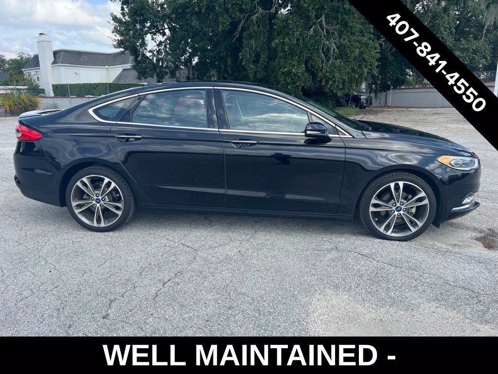 Used 2017 Ford Fusion Titanium FWD image 2