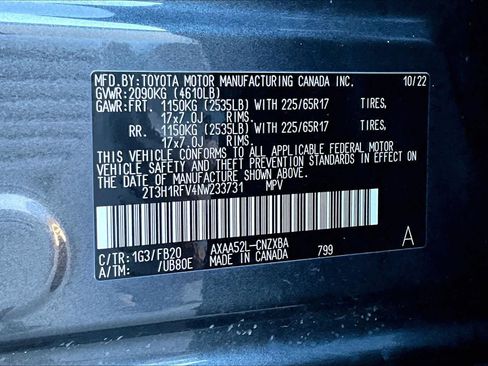 Used 2022 Toyota RAV4 LE image 33