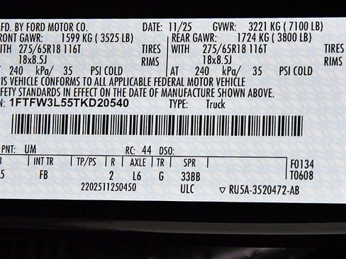 New 2026 Ford F150 XLT w/ Equipment Group 302A MID image 16