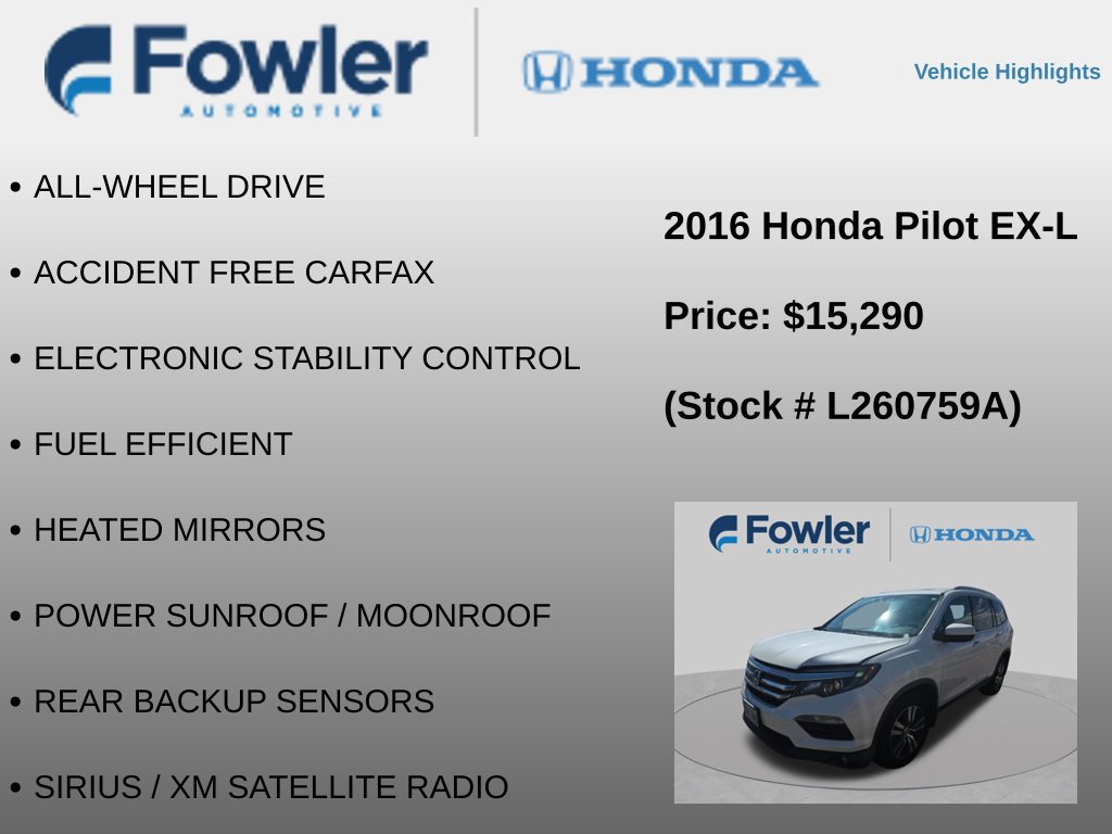 Used 2016 Honda Pilot EX-L image 8