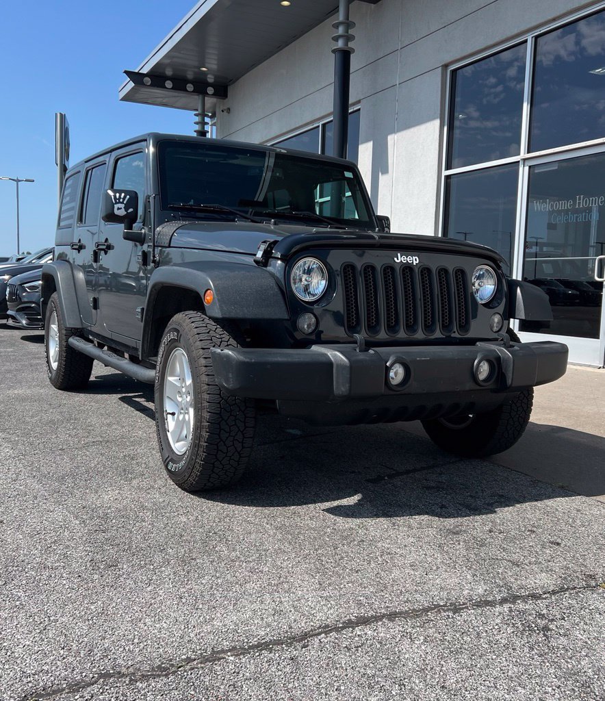 Used 2016 Jeep Wrangler Unlimited Sport w/ Quick Order Package 24S AWD/4WD image 1