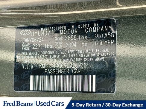 Used 2024 Hyundai Elantra SEL w/ Convenience Package image 23