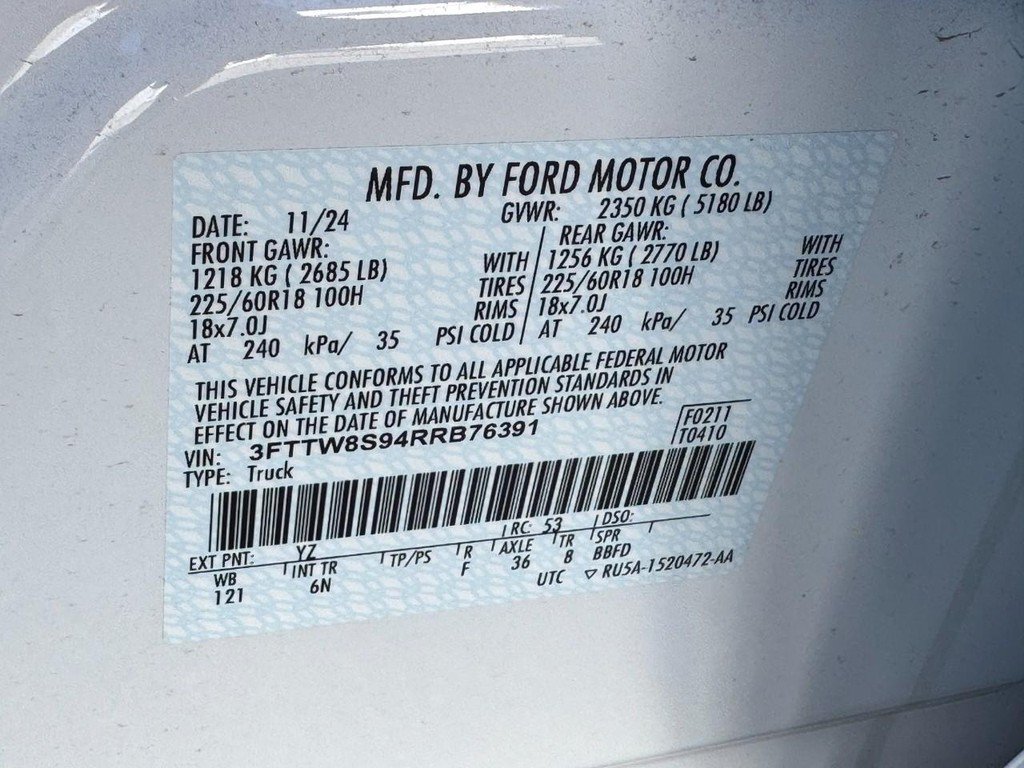Used 2024 Ford Maverick Lariat AWD/4WD image 29
