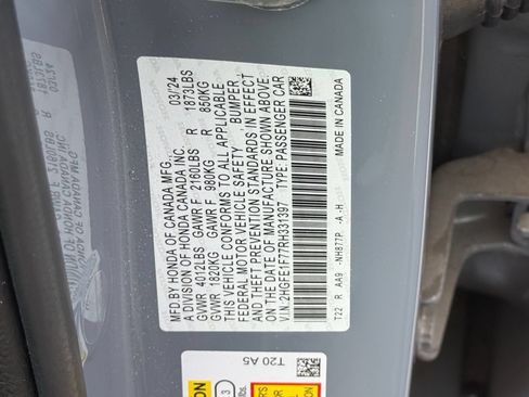 Used 2024 Honda Civic EX image 13