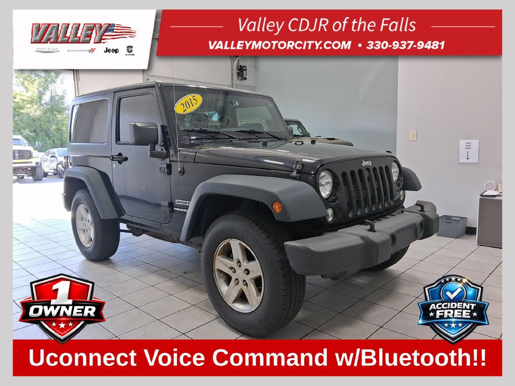 Used 2015 Jeep Wrangler Sport w/ Quick Order Package 24S AWD/4WD image 1