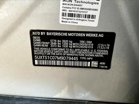 Used 2021 BMW X3 xDrive30e w/ Premium Package image 31