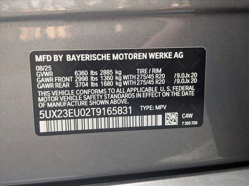 Certified 2026 BMW X5 xDrive40i w/ M Sport Package AWD/4WD image 25