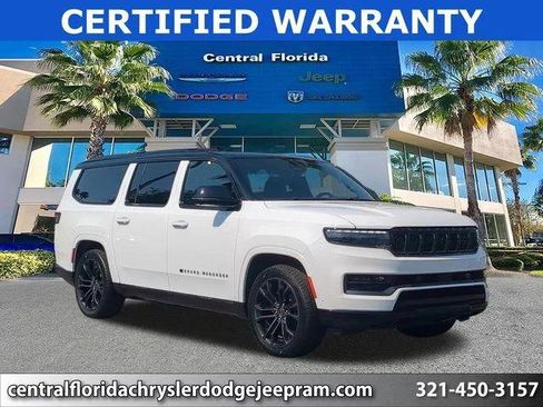 Certified 2024 Jeep Grand Wagoneer L Series II w/ Quick Order Packagew 28T AWD/4WD image 1