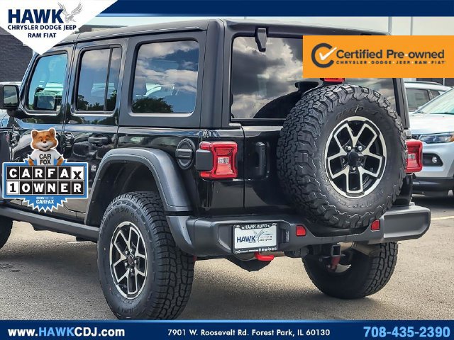 Certified 2024 Jeep Wrangler Unlimited Rubicon AWD/4WD image 6