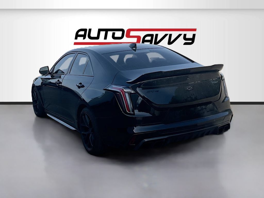 Used 2022 Cadillac CT4 V Blackwing w/ Carbon Fiber 1 Package RWD image 5