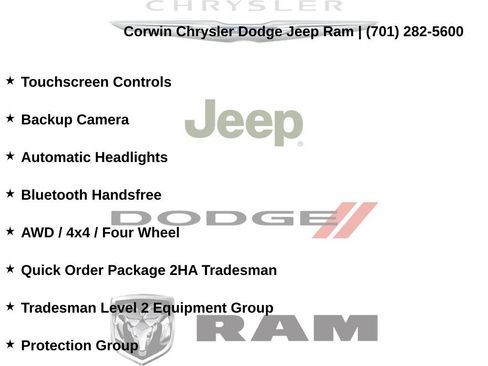 Certified 2022 RAM 2500 Tradesman AWD/4WD image 8