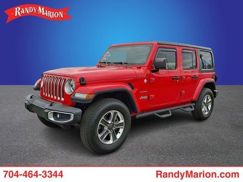 Used 2018 Jeep Wrangler Unlimited Sahara image 1
