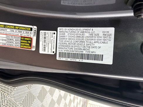 New 2026 Honda Odyssey Touring image 36