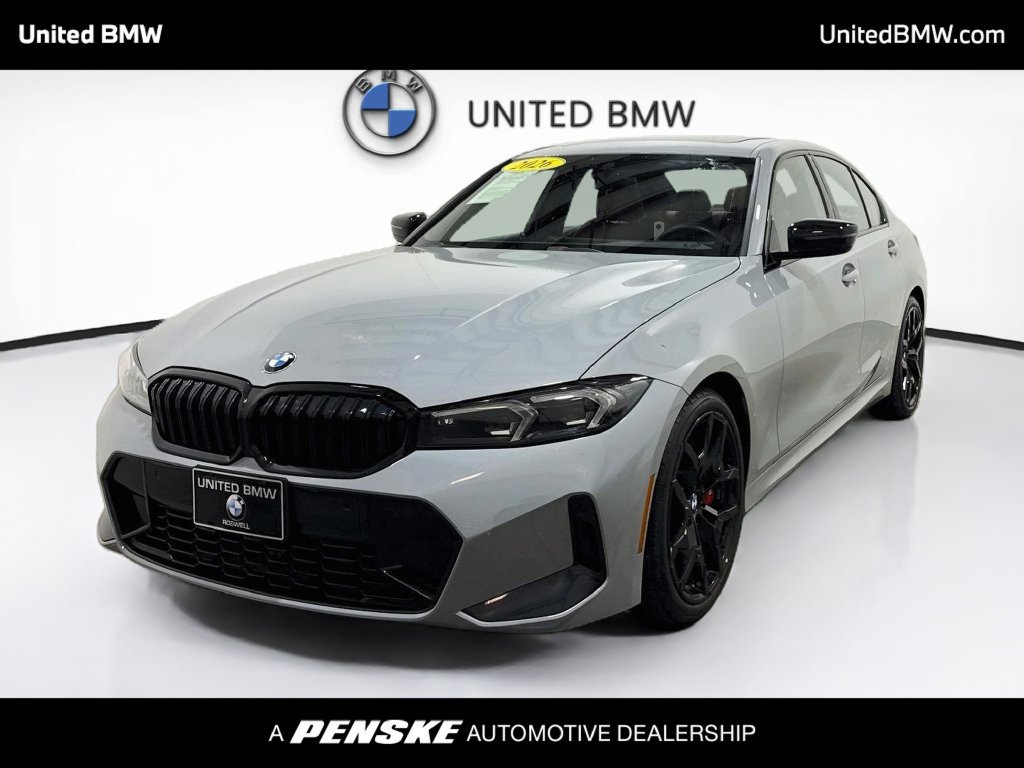 Certified 2026 BMW 330i Sedan w/ M Sport Package RWD image 1