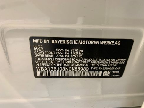 Used 2022 BMW 530i xDrive w/ Premium Package image 84