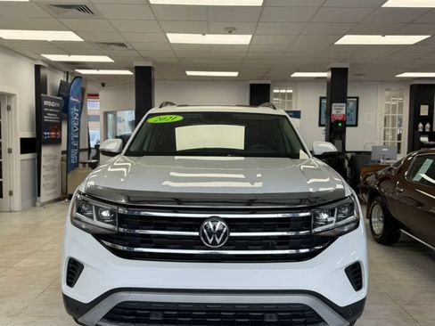 Used 2021 Volkswagen Atlas SE w/ Panoramic Sunroof Package AWD/4WD image 1