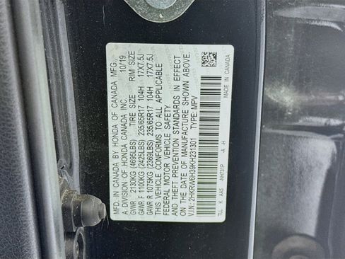 Certified 2019 Honda CR-V LX image 30