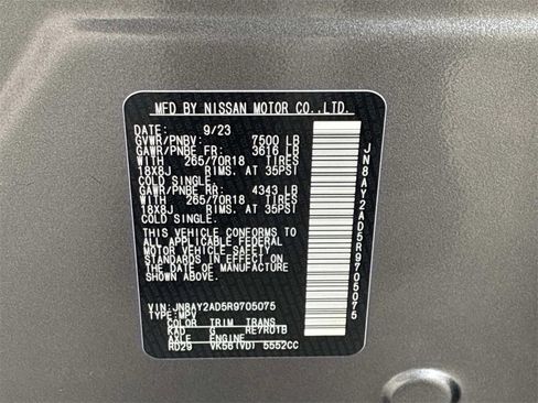 Used 2024 Nissan Armada SV w/ Cargo Package image 22