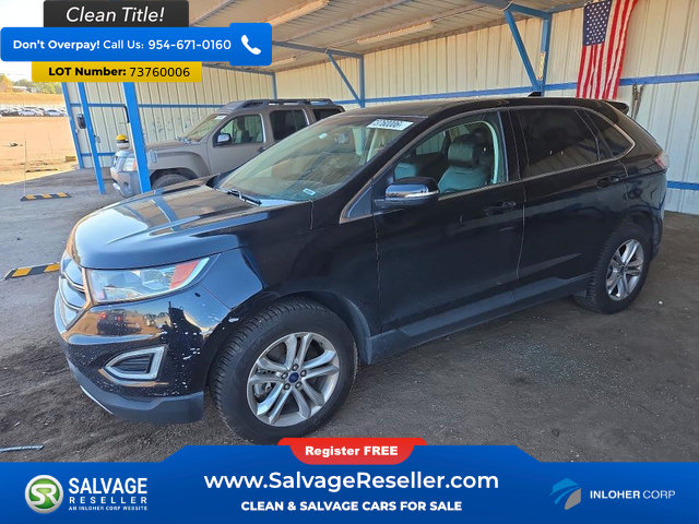 Used 2016 Ford Edge SEL w/ Equipment Group 201A AWD/4WD image 1