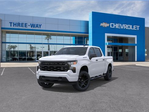 New 2026 Chevrolet Silverado 1500 Custom w/ Turbomax Blackout Package RWD image 8