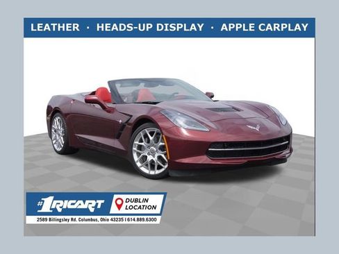 Used 2019 Chevrolet Corvette Stingray Convertible w/ 2LT Preferred Equipment Group RWD image 1