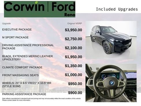 Used 2024 BMW X5 xDrive50e w/ Executive Package AWD/4WD image 3
