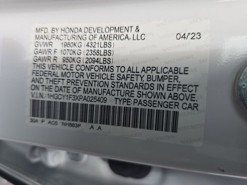 Used 2023 Honda Accord EX image 34