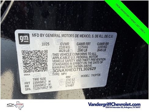 Certified 2026 Chevrolet Equinox LT FWD image 30