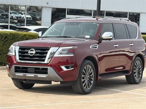 Certified 2023 Nissan Armada Platinum w/ Captain's Chairs Package image 3
