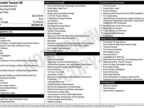 Used 2019 Hyundai Tucson SE image 25