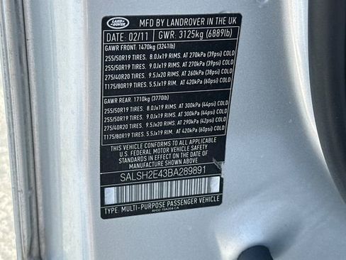 Used 2011 Land Rover Range Rover Sport Supercharged AWD/4WD image 33