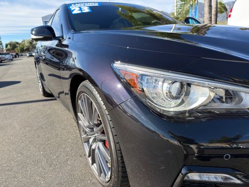 Used 2023 INFINITI Q50 Red Sport 400 w/ Black Opal Edition image 42
