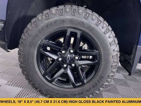 Certified 2021 Chevrolet Silverado 1500 Custom Trail Boss w/ Safety Confidence Package AWD/4WD image 13