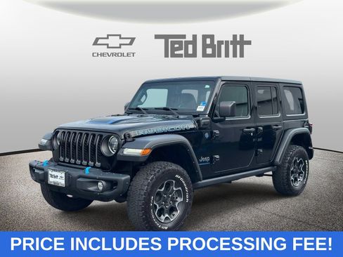 Used 2023 Jeep Wrangler Unlimited Rubicon 4xe w/ Steel Bumper Group AWD/4WD image 1