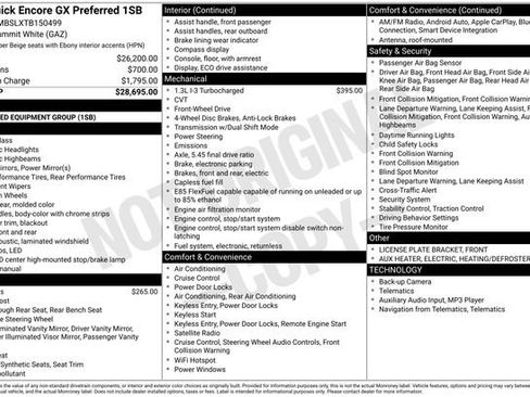 New 2026 Buick Encore GX Preferred image 26