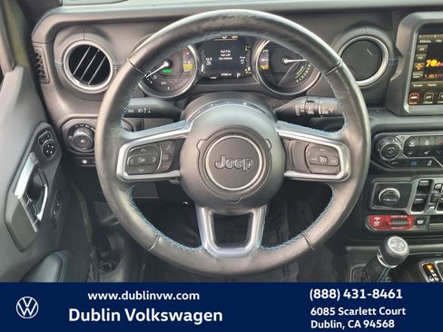 Used 2023 Jeep Wrangler Unlimited Rubicon 4xe w/ Safety Group image 13