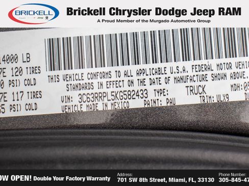 Used 2019 RAM 3500 Limited AWD/4WD image 36