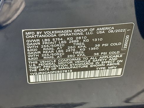 Used 2023 Volkswagen Atlas SE image 33