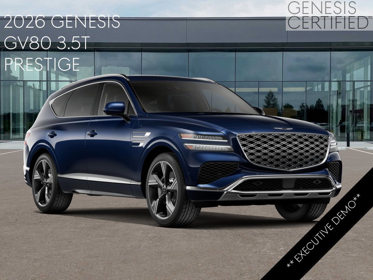 Used 2026 Genesis GV80 3.5T Prestige AWD/4WD image 3
