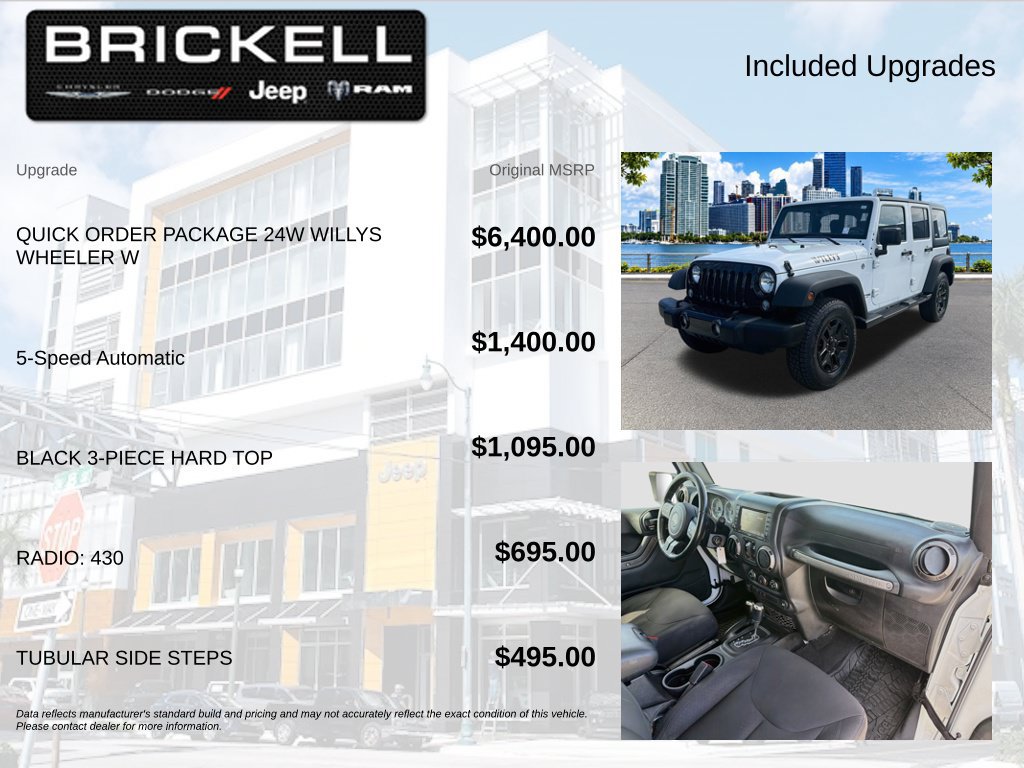 Used 2018 Jeep Wrangler Unlimited Sport AWD/4WD image 5