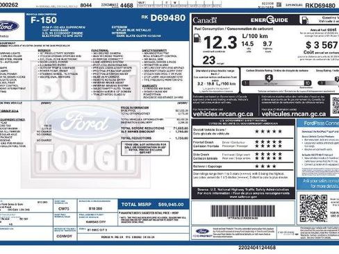 Certified 2024 Ford F150 XLT AWD/4WD image 6