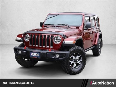 Used 2022 Jeep Wrangler Unlimited Rubicon w/ Steel Bumper Group AWD/4WD image 1