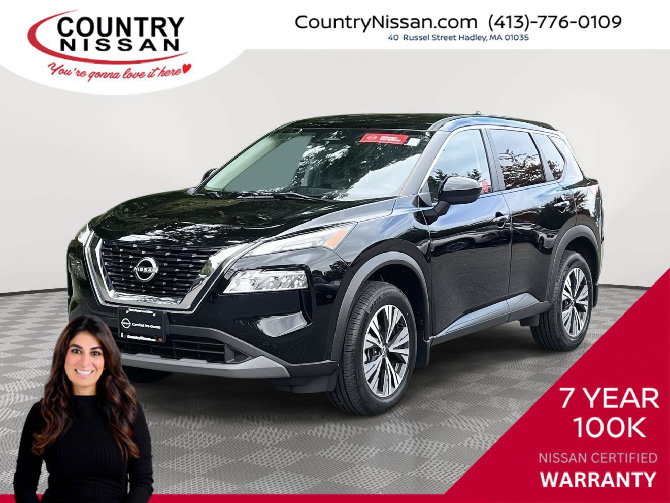 Certified 2023 Nissan Rogue SV AWD/4WD image 1