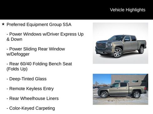 Used 2017 GMC Sierra 1500 Denali w/ Denali Ultimate Package image 6