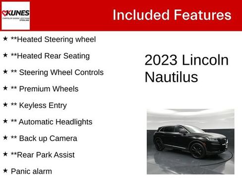 Used 2023 Lincoln Nautilus Reserve AWD/4WD image 5
