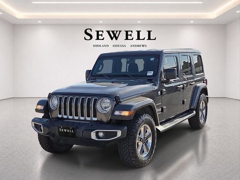 Used 2020 Jeep Wrangler Unlimited Sahara AWD/4WD image 1