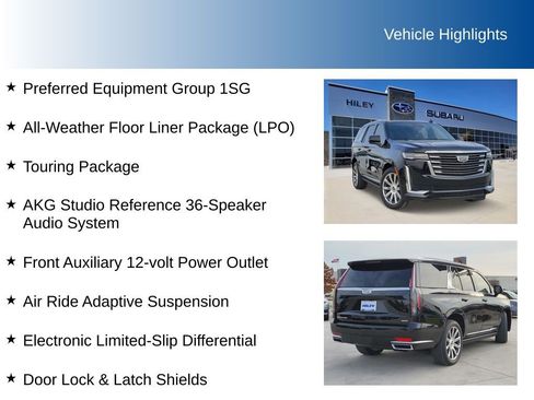 Used 2024 Cadillac Escalade Premium Luxury Platinum w/ LPO, Floor Liner Package image 5